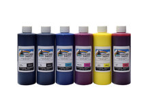 6x250ml d'encre pigmentée pour imprimantes EPSON XP-15000 converties à pigments